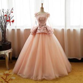 Muslimah Wedding prom Gown Dress RBMWD0022