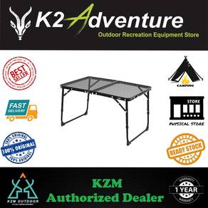 KZM Iron Mesh Slim Mini Table - Black