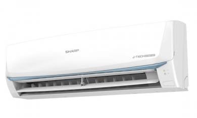 Sharp J- Tech Inverter Air Conditioner 1.5HP