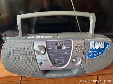 The Sony Model No: CFD-V8