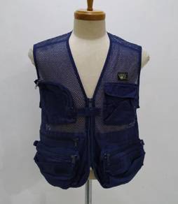 Fishing Hiking Vest Mesh 8 Pockets Photography