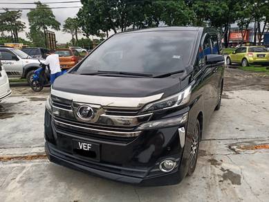 2017 Toyota Vellfire ZG