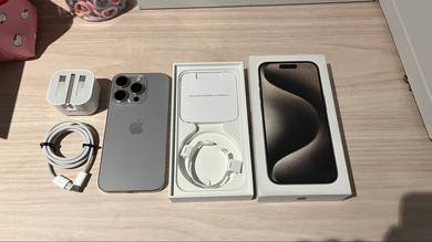 IPhone 15 Pro Natural Titanium 128gb