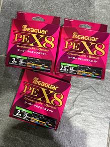 SEAGUAR PE X8 300m 5Colors Multi Purpose Saltwater