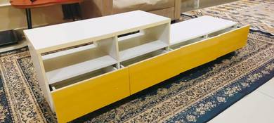 kabinet tv + rak kecil