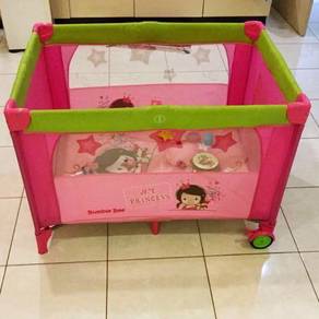 Baby Playpen c/w Mattress