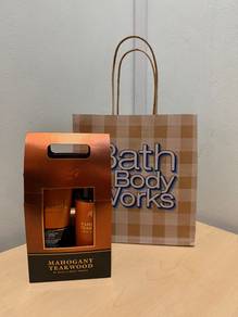 Mahagony Teakwood Gift Set Bath&body works