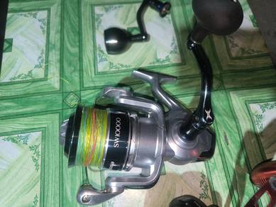 shimano saragosa sw10000pg dan Pioneer infinia Xe