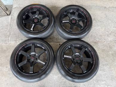 Rim te37 flow form 17 inch s70 preve brv fc fe