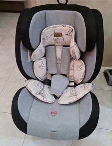 Reclining car sear