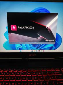 Laptop Gaming Siap Install Autocad Software