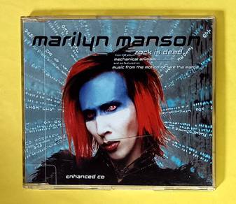 MARILYN MANSON - ROCK IS DEAD SINGLES Cd