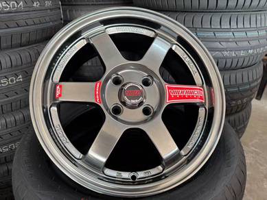 New rim 15x6.5jj volk rays te37 flow forming thai