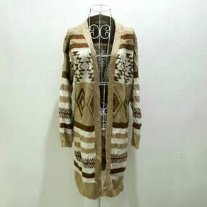 Cecil McBee Long Knitted Cardigen