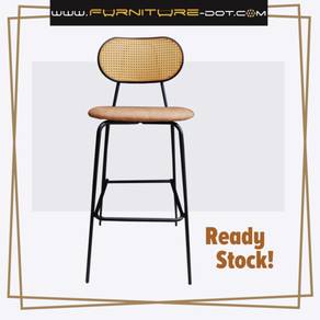Japandi Fusion Rattan Bar Chair - FRM1124