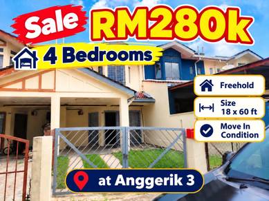 2-storey Terraced House For Sale in Bukit Beruntung,SGR