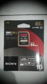 Sony 16GB SDHC Class 10 High Speed SD Memory Card
