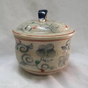 Vintage Sugar Bowl Stoneware