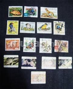 Stamps - AUSTRALIA - Animal Series (1980s)
