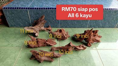 aquascape driftwood kayu KOmbo dtail refer gambar
