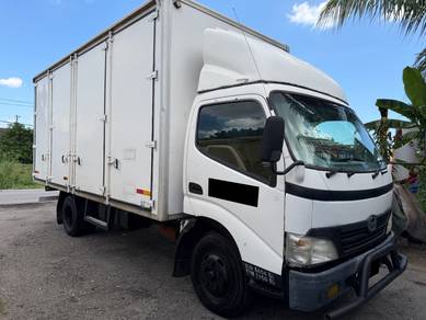 2012 Hino 17 KAKI KOTAK BOX LUTON LORI LOCAL