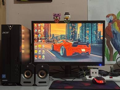 Computer Acer(barely used/jarang guna)