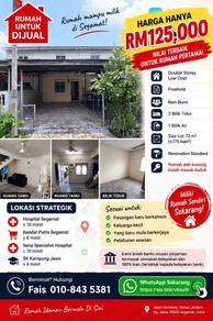 2-storey Terraced House For Sale in Segamat,JHR
