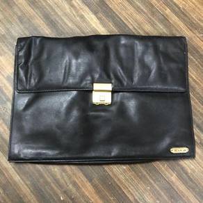 Paolo Celli Leather Document Bag