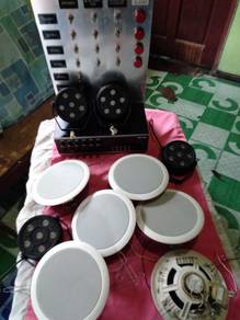 Set Combo Audio TOA & Amp 90W + LED Light