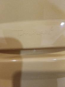 Vintage Tupperware gold steamer