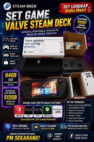 SteamDeck 64GB+512GB | Full Set |Game Ready! 🎮🔥