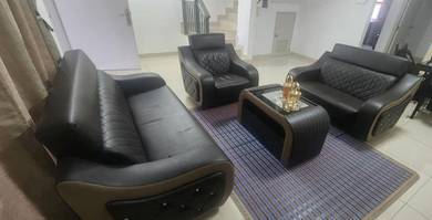 3+2+1 Leather Sofa 