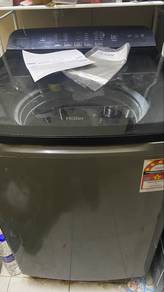 haier washer machine 12kg and media peti sejuk