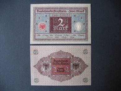 Germany 2 Mark (1920) - Pick P60  unc