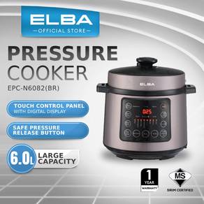 ELBA Electric Pressure Cooker EPCN6082BR