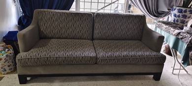 2 seater sofa  and 2 wing chair