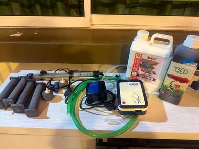 Accessories for aquarium satu set