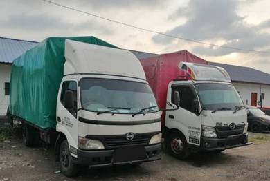 Lori sewa murah 1,2,3,5,7,10 tan transport service