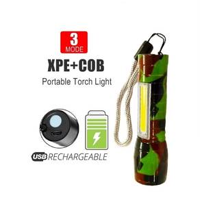 ( 88-26-07 ) USB Mini Flashlight Torchlight Flash 