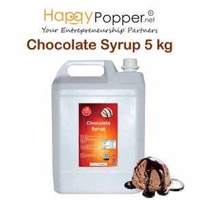Sirap Chocolate Syrup Filling 5kg 5 kg topping