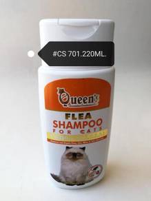 Queen's Cat Flea Shampoo 220ml Syampu Kutu Kucing