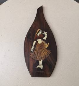 Antique wooden wall decor