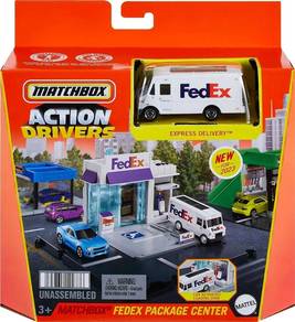 Matchbox Action Drivers Fedex Package Center