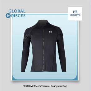 BESTDIVE Men’s Thermal Rashguard Top Long Sleeve