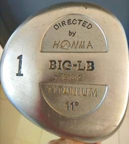HONMA - BIG LB 232cc from Japan 3 stars - 11° loft