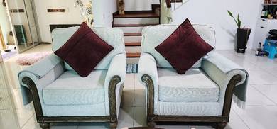 Luxury sofa set import 1+1, 2 seater & 3seater 