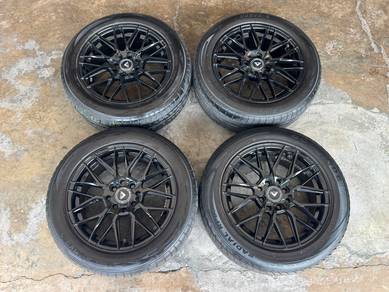 Rim second 15 vorsteiner siap tayar saga myvi beza