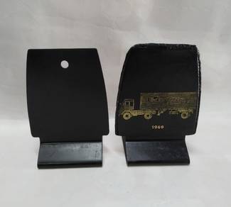 Vintage Metal Bookends