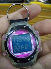 Original Q and Q keychain watch from japan