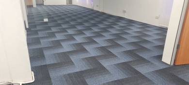 TILE CARPET 5 MM l empat segi l corak warna l